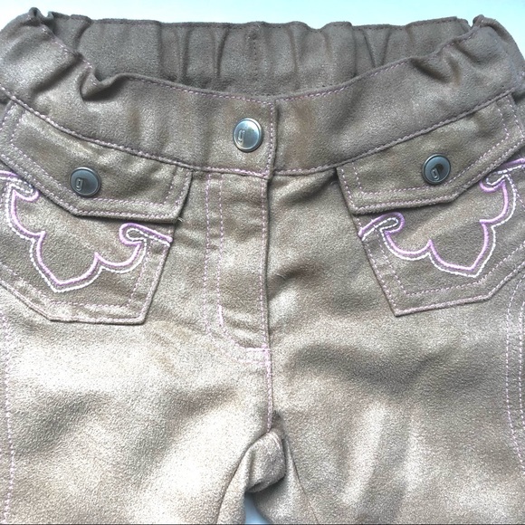 Gymboree Cowgirl Faux suede pants and Ruffle Tee - Girls 3 - Picture 10 of 15